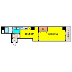 アパートメント玉川の物件間取画像